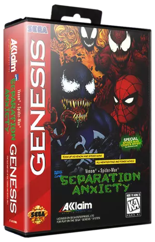 jeu Spider-Man and Venom - Separation Anxiety
